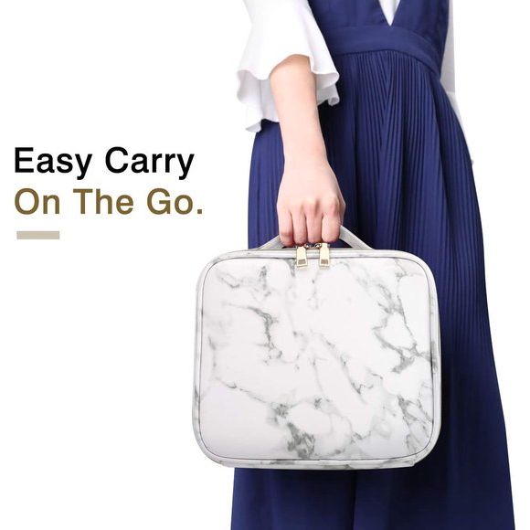 Make-uptasje, organisator van make-uptasjes, professionele make-uptasje, make-uptasje, draagbare make-uptasje, damesreistas met verstelbare verdeler, make-uptasje, opbergtas