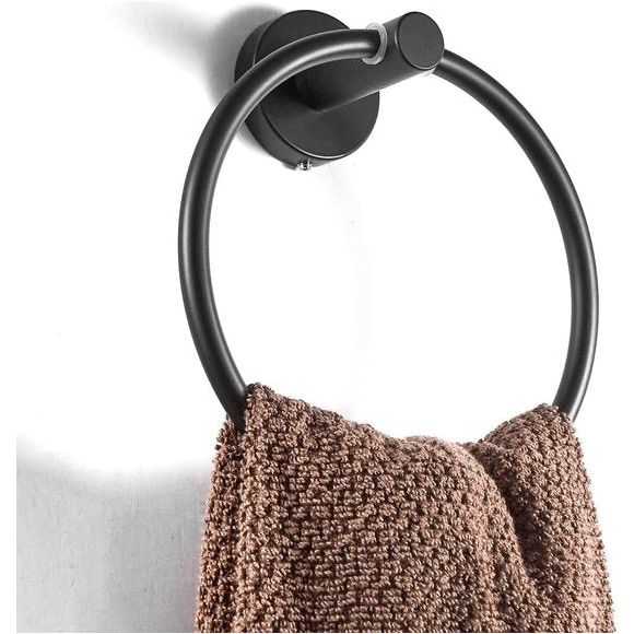 Handdoekringen van roestvrij staal badkamer badkamer houder houder handdoek handdoekhaak handdoekhouder handdoekring handdoekstandaard ring handdoekhouder
