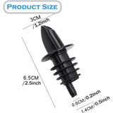 20 stuks schenkers, spiritusdispenser, dispenser met luchtpijp, schnapsschenker, universeel, geschikt voor wijn, sterke drank, cocktails en olie