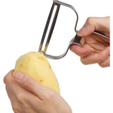 Set of 3 Stainless Steel Peelers for Potato Peelers, Vegetable Peelers and Asparagus Peelers, the Peeler is Sharp and Smooth, Comfortable Handle, Versatile Cutting Surfaces for a Pleasant Peeling