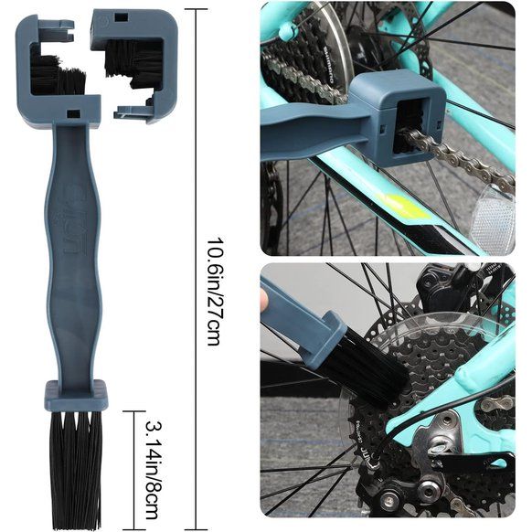 7 stuks fietsreinigingsgereedschapsset, fiets Clean Brush Kit geschikt voor ketting/zwengel/banden/kettingwiel, fietsdeken, vuilreiniging