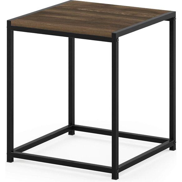 Camnus Bijzettafel met 1 legplank, hout, 40 x 40 x 45,29 cm