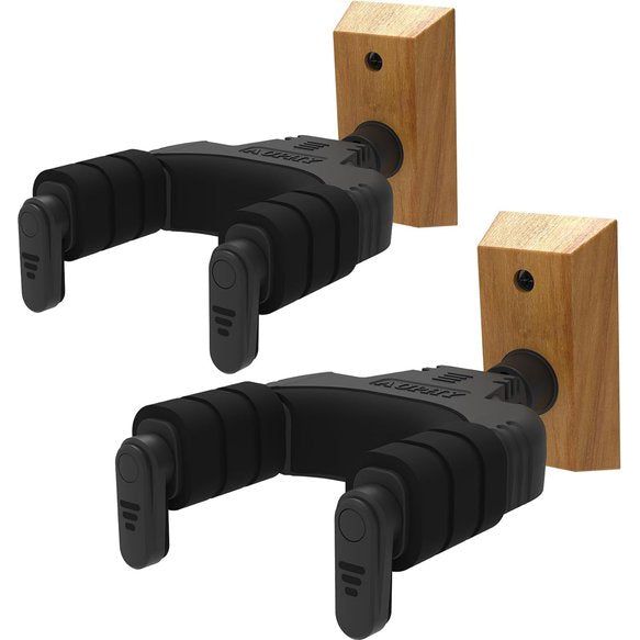 Guitar holder for on the wall, guitar hook, self-locking function, suitable for all types of guitars and bass guitars. Gitaarhouder voor aan de muur, gitaarhaak, zelfvergrendelende functie, geschikt voor alle soorten gitaren en basgitaren.