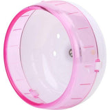 Hamster wiel hamster wiel Ø 11.5 Silent Plastic Wiel voor Hamster Gerbil en Rat (Roze)