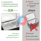 koeltas, 6,4 l, lunchbox, grote koeltas, opvouwbare koeltas, kleine koeltas, lunchtas, lunchtas, draagbare lunchbox, tas, work, tempt, cantoor, picknick