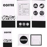 Thermische mok, koffiemok voor onderweg, 400 ml, set van 2, roestvrij staal, lekvrije reismok met rietje, dubbelwandige geïsoleerde mok voor koffie, thee, glühwein, warm en koud, zwart en wit