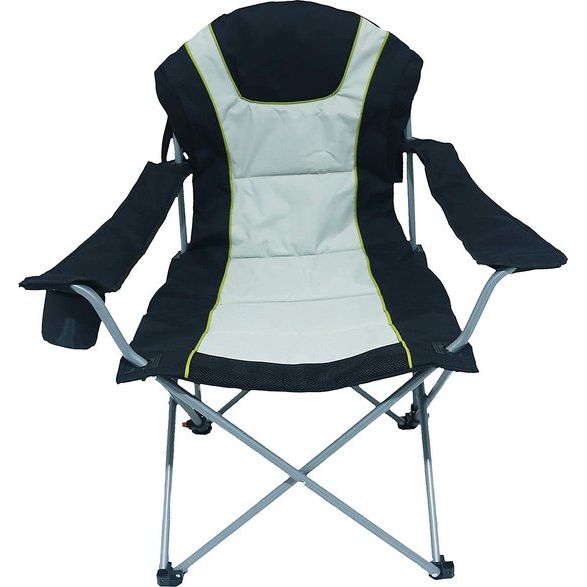 HOMECALL Camping Chair, Foldable, Armrest with Cupholder Outdoor Adjust backrest Chair