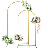 Metalen ballonnenboogset, rozenboogstandaard, bloemen, gouden luchtballon, boogframe, bruiloft, stabiliseren, voor verjaardagsdecoratie, bruiloftsdecoratie (180 x 80 cm)