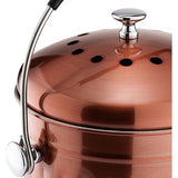 Compostcontainer voor keuken, roestvrij staal, geurloos