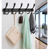 Coat Rack, Stainless Steel Coat Hooks, Towel Hooks, Bathrobe Hooks, Coat Rack, Approx. Max. Load 30 kg
