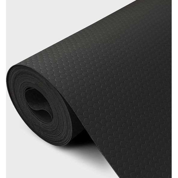 Lademat 60x600cm mat voor lades koelkast matten voor lades planken kast koelkast (zwart, 60cmx6m)