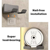 Föhnhouder zonder boren, wandhouder voor haardroger, haardrogerstandaard, houder voor badkamer, geschikt voor de meeste haardrogers