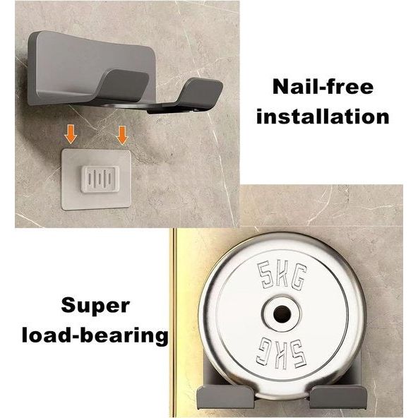 Föhnhouder zonder boren, wandhouder voor haardroger, haardrogerstandaard, houder voor badkamer, geschikt voor de meeste haardrogers