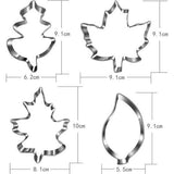 Herfstbladeren cookie cutter set