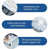 t Opvouwbaar met wandmontage, kleine strijkplank, compacte strijkplanken opvouwbaar, ruimtebesparend, strijktafel voor stoomstrijkstation, strijkplank, tafelstrijkplank, mouwstrijkplank, 92 cm x 31 cm