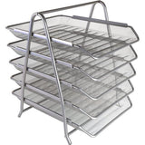 Mesh 5 Tier Dienblad - Zilver