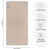 Handdoeken, 40 x 76 cm, 100% microvezel gastendoekje