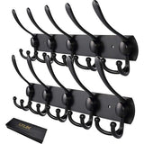 Coat Rack, Stainless Steel Coat Hooks, Towel Hooks, Bathrobe Hooks, Coat Rack, Approx. Max. Load 30 kg