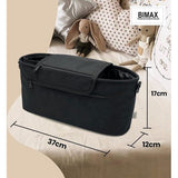 Kinderwagen organizer incl. gratis bevestigingshaken I kinderwagen tas I Pram, buggy organizer