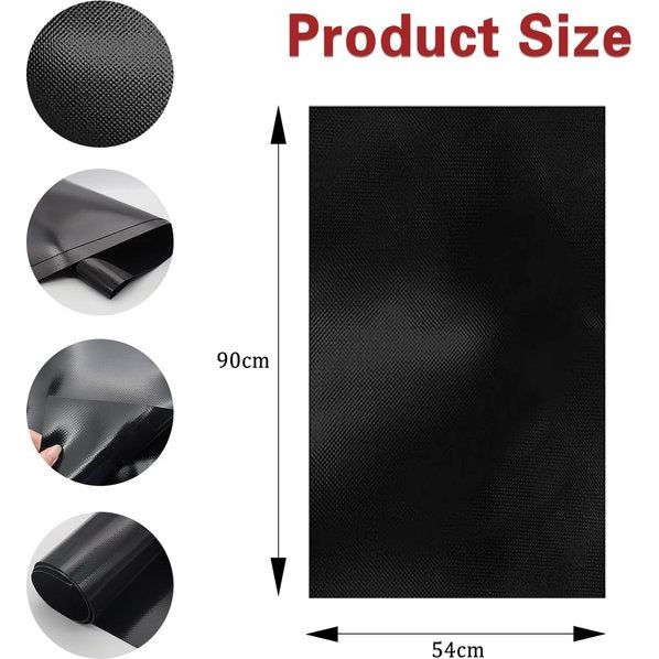 54 x 90 cm grote inductiekookplaat, beschermmat, siliconen inductie, kookplaat, hittebestendig, warmte-isolerende pad voor inductiekookplaat, multifunctionele siliconenmat