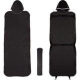 Autostoelhoezen voorstoelen neopreen voor Tesla Model Y&Model3, zwart