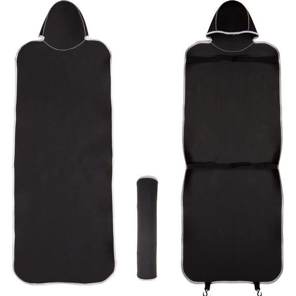 Autostoelhoezen voorstoelen neopreen voor Tesla Model Y&Model3, zwart