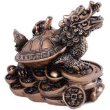 Drakenschildpad, Ivoor - Veel geluk, succes en bescherming, goud