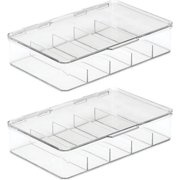 Opbergdoos voor brillen - de praktische vakdoos als brillenhouder - set van 2