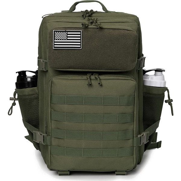 Tactische militaire rugzak voor heren, groot, 45 liter, legerrugzak, 3 dagen, Molle Leger rugzak, outdoor waterdichte rugzak