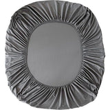 Hoeslaken geborsteld microvezel hoeslaken 30 cm diepte zak (grijs, 140x200cm)