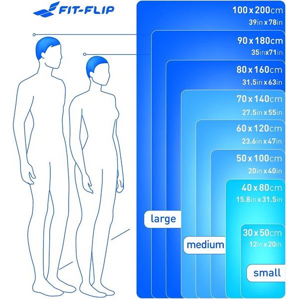 Microvezel handdoek – in alle kleuren, 8 maten – compact, ultra licht en sneldrogend – microvezel handdoeken – de perfecte sporthanddoek, strandhanddoek en reishanddoek