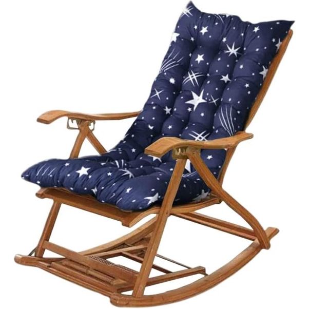 Stoelkussen zitkussen en rugkussens voor schommelstoel tuinmeubelen indoor outdoor patio hoge rugleuning kussen 120x50x8cm - 48x120cm