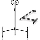 Veelzijdige displaystandaard: deze gebogen metalen standaard is perfect voor het presenteren van een verscheidenheid aan items, waaronder foto's, boeken, kleine kunstwerken, verzamelborden en nog veel meer.