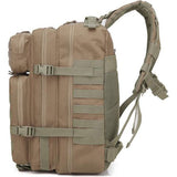 Militaire rugzak, 45 l, grote inhoud, crossfit, opvouwbaar, waterdicht, survival, bergen beklimmen, wandelen, trekking, kamperen, avontuur van irritatie