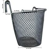 Trendy fietsmanden voor kinderen, fijn mesh net in 4 kleuren, voorwiel fietsmanden voor kinderen