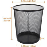 Prullenbak Zwart-ovaal