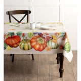 Lumina Tafelkleed van 100% katoen, voor keuken, diner, tafelblad, decoratiefeesten, bruiloften, Thanksgiving, Kerstmis (160 cm x 220 cm)