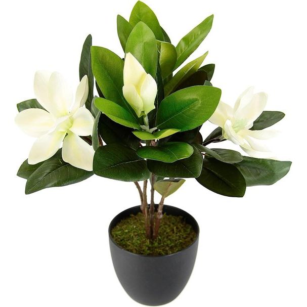 struik in pot kunst bloesems decoratie lente zijden bloesems kamerdecoratie magnolia boom
