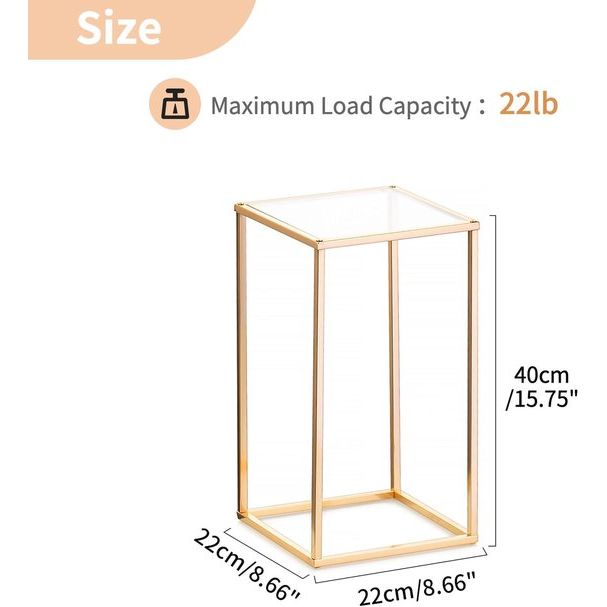 2 stuks metalen bloemenbodemvaas bloemenstandaard geometrische middenstukken vaas voor tafels, 40 cm hoog, gouden bloemenhouder voor thuis, party, bruiloft, decoratie