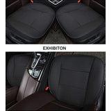 universele autostoelhoezen, superzacht imitatieleer, voor de voorstoelen