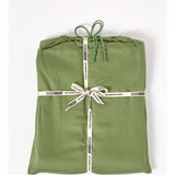 Homescapes hoeslaken biologisch katoen 400 threadcount, groen, 90 x 190 cm