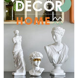 Harsmateriaal: dit beeld is gemaakt van hoogwaardige, niet-giftige hars voor maximale duurzaamheid