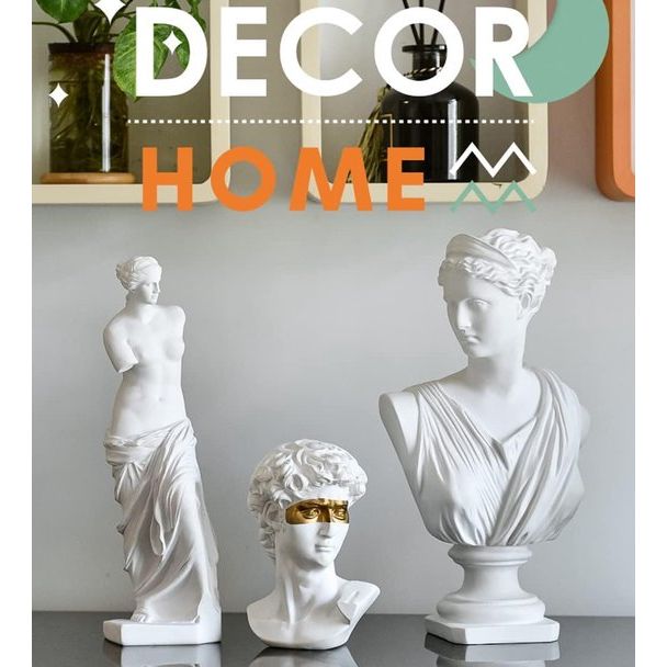 Harsmateriaal: dit beeld is gemaakt van hoogwaardige, niet-giftige hars voor maximale duurzaamheid