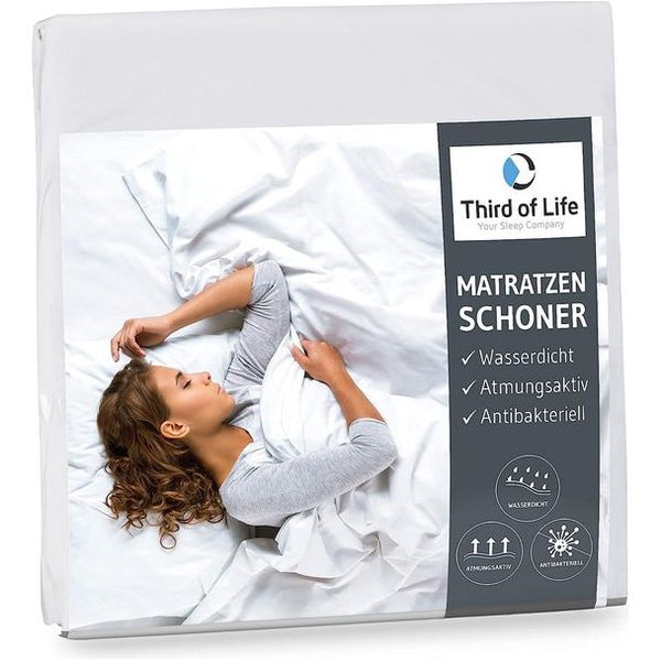 80 x 200 cm waterdicht | versleten matras | anti-mijt matrasovertrek | waterdichte hoes | waterdichte matrasbeschermer | hygiënische topper 80 x 200