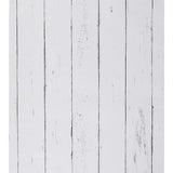 Wit houtbehang, zelfklevend behang, houtstrepenbehang, strepen, schil en plakbehang, wit houtcontactpapier, verwijderbaar behang voor woonkamerkast, barkeuken, 44,5x1000cm