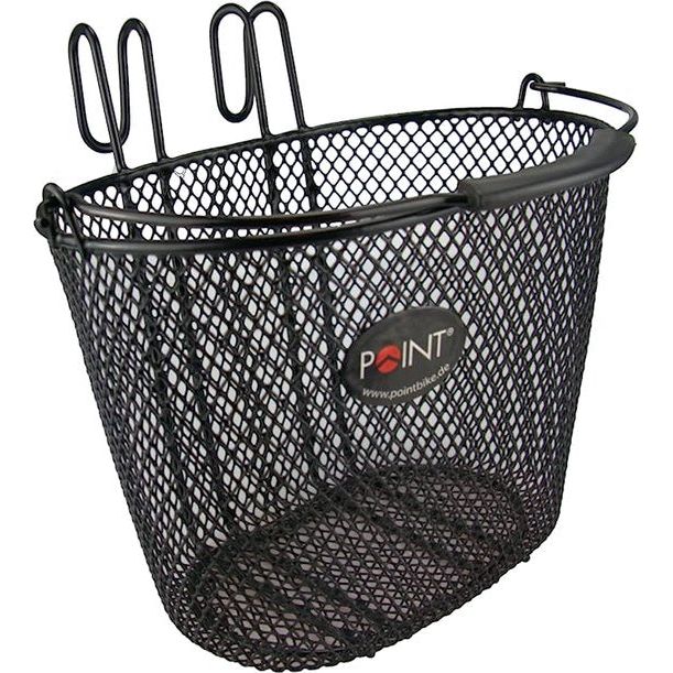 Trendy fietsmanden voor kinderen, fijn mesh net in 4 kleuren, voorwiel fietsmanden voor kinderen