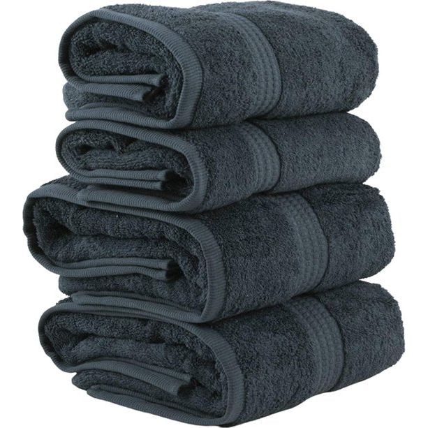 Set van 4 Premium handdoeken 700gr, 2 handdoeken 50x100cm en 2 badhanddoeken van 70x140cm, 100% katoen, sneldrogend en absorberend - (Mintgroen)