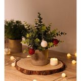 3 stuks kunstplanten mini kunstplanten echte eucalyptus rozemarijn babysbreath klein met potten tafeldecoratie huis balkon kantoordecoratie