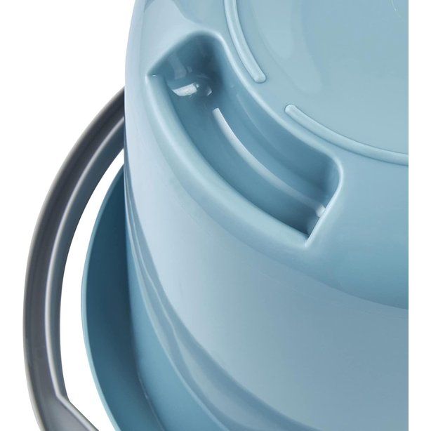 emmer met geïntegreerde meetschaal en ergonomische handgreep, 5 l, Nordic Blue