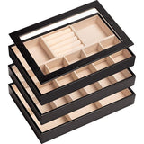 Stapelbaar sieradendienblad, sieradenschatpan, opberglade, opslag, sieraden, opslag voor dames